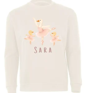 Sudadera profe/mamá patita ballet