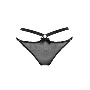 Bordelle Signature Black Harness Thong
