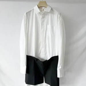 Sacai x Thomas Mason Cotton Shirt Dress