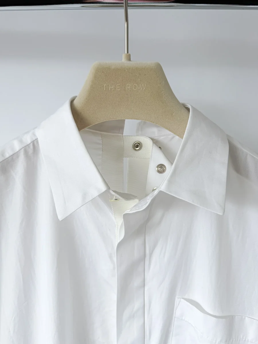 Sacai x Thomas Mason Cotton Shirt Dress - Imagen 3