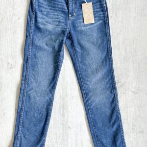 Madewell Slim Straight Denim Jeans Raw Hem Edition