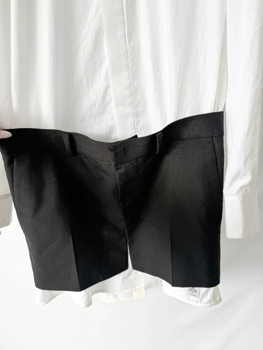 Sacai x Thomas Mason Cotton Shirt Dress - Imagen 6