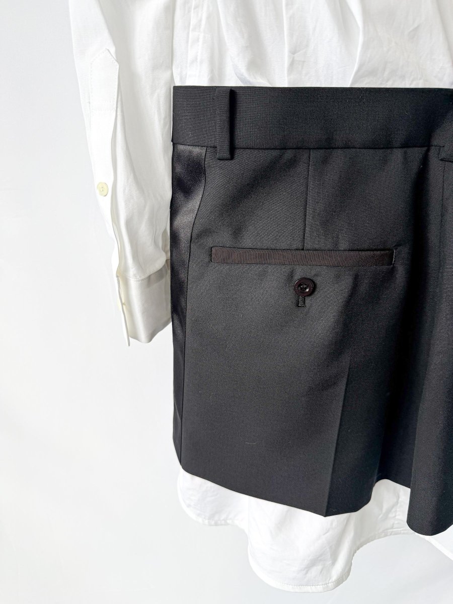 Sacai x Thomas Mason Cotton Shirt Dress - Imagen 8
