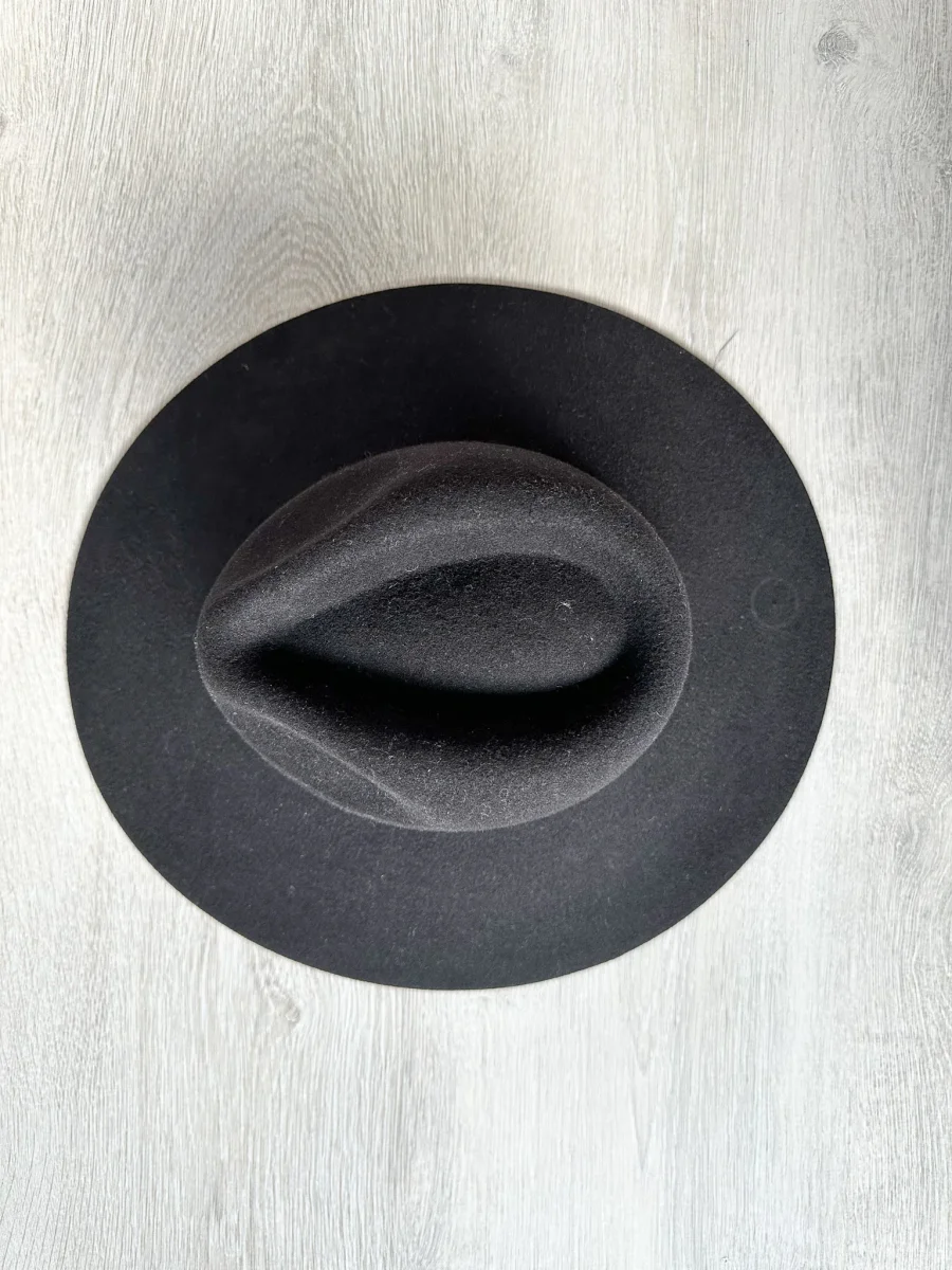 Lack Of Color Black The Grove Suede Band Trim Boho Hat - Imagen 6