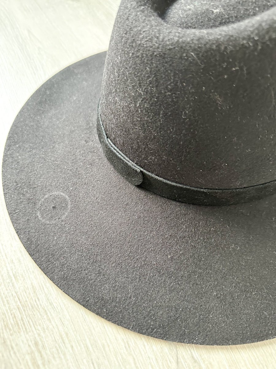 Lack Of Color Black The Grove Suede Band Trim Boho Hat - Imagen 7