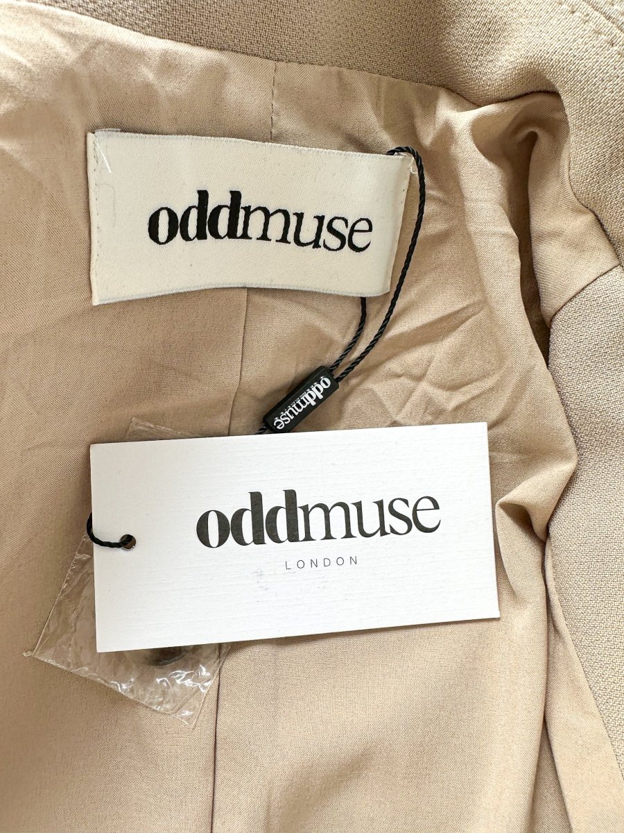 Odd Muse Beige The Ultimate Muse Blazer Jacket - Imagen 7