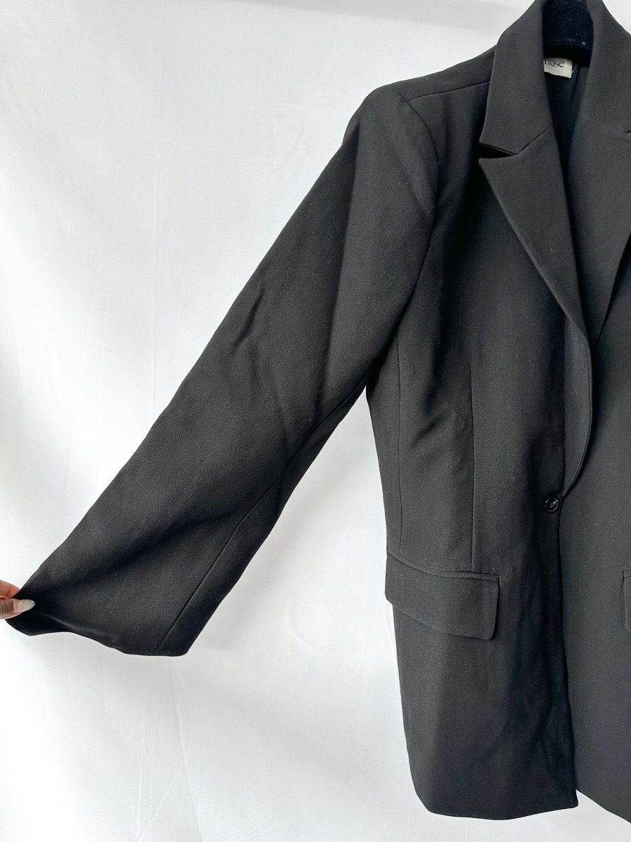 Odd Muse Black The Ultimate Muse Blazer Jacket - Imagen 5
