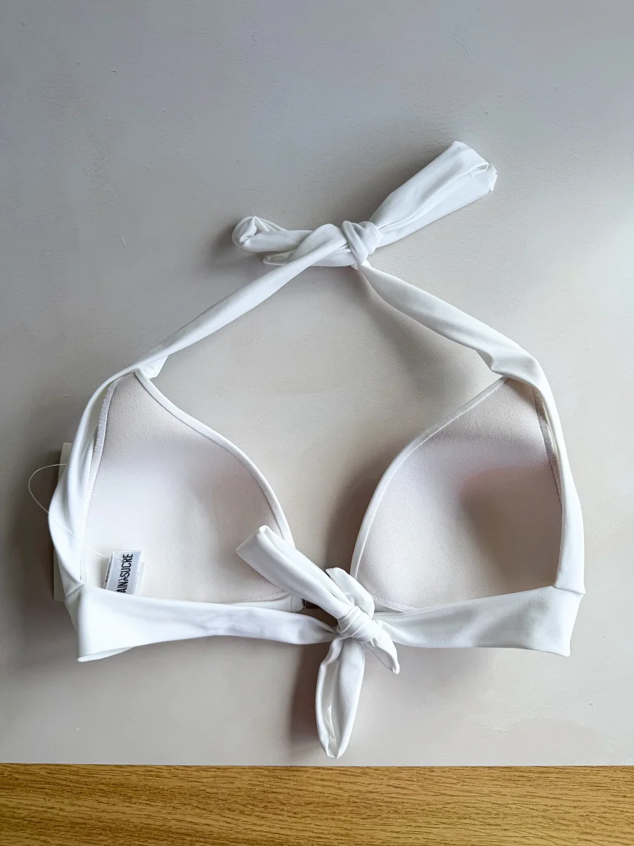 Pain De Sucre Poeiti White Bikini Top - Imagen 5