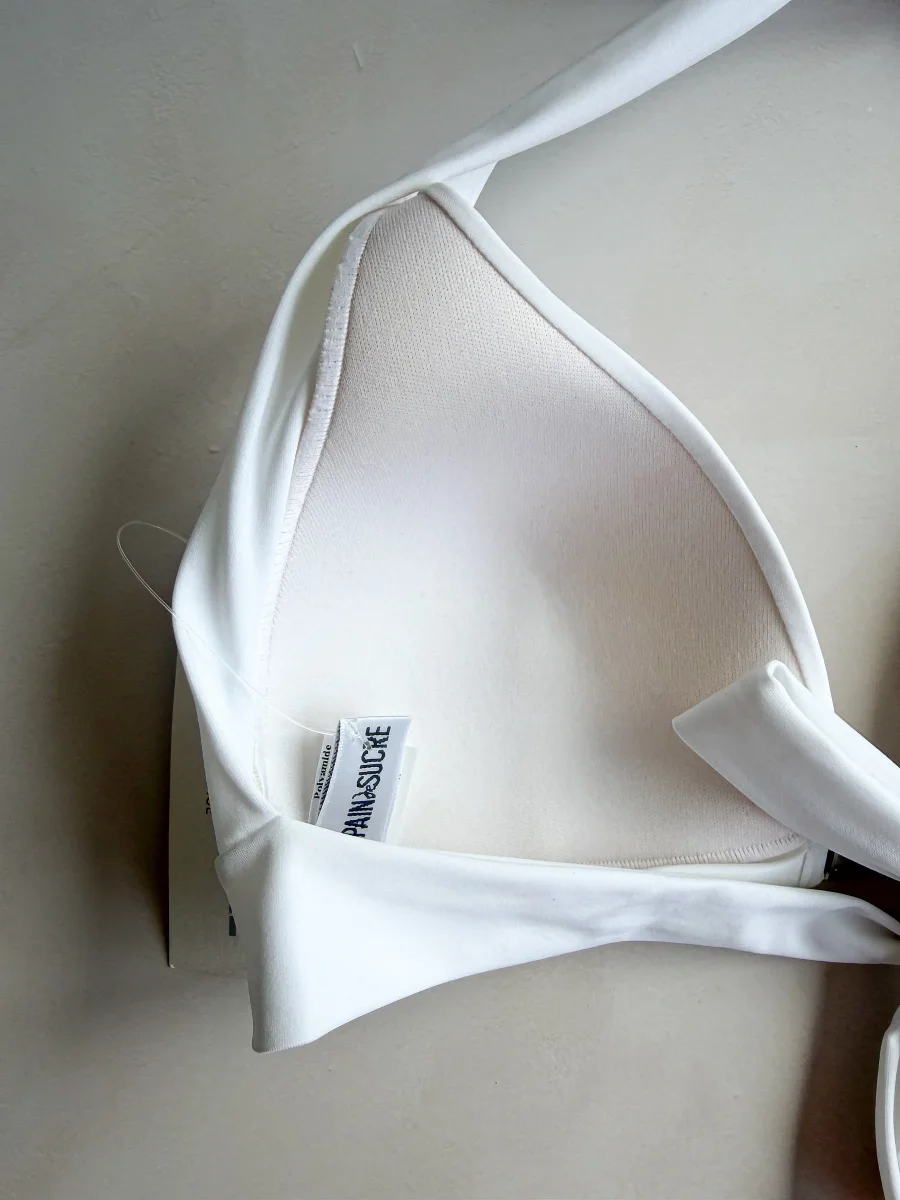 Pain De Sucre Poeiti White Bikini Top - Imagen 7