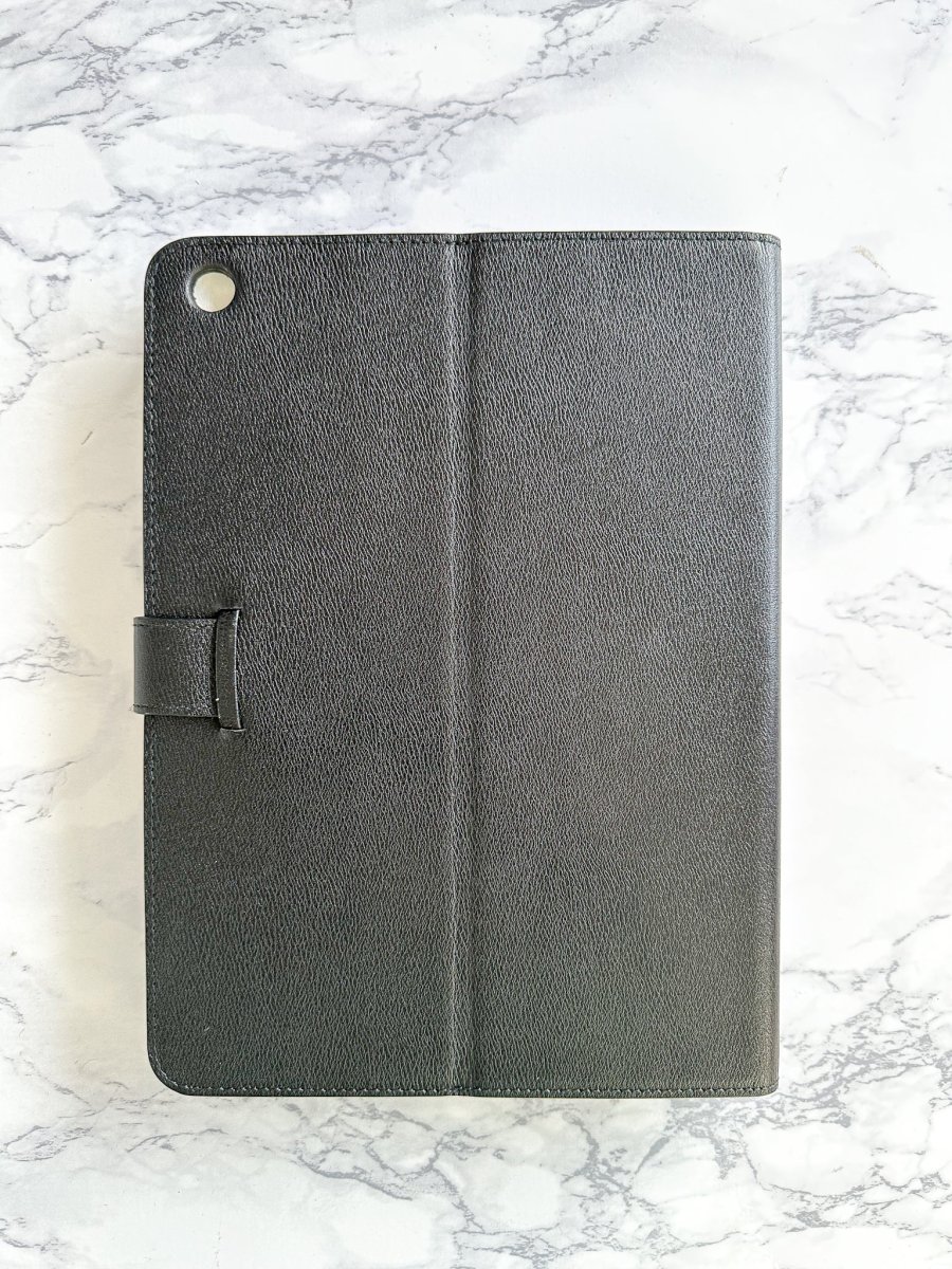 Smythson of Bond Street Black Leather Ipad Wallet Case - Imagen 3