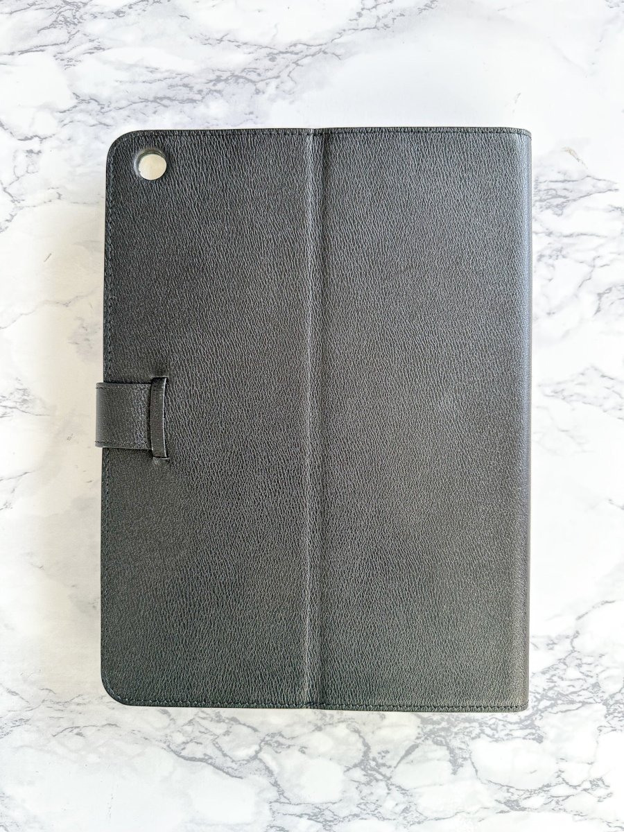 Smythson of Bond Street Black Leather Ipad Wallet Case - Imagen 6