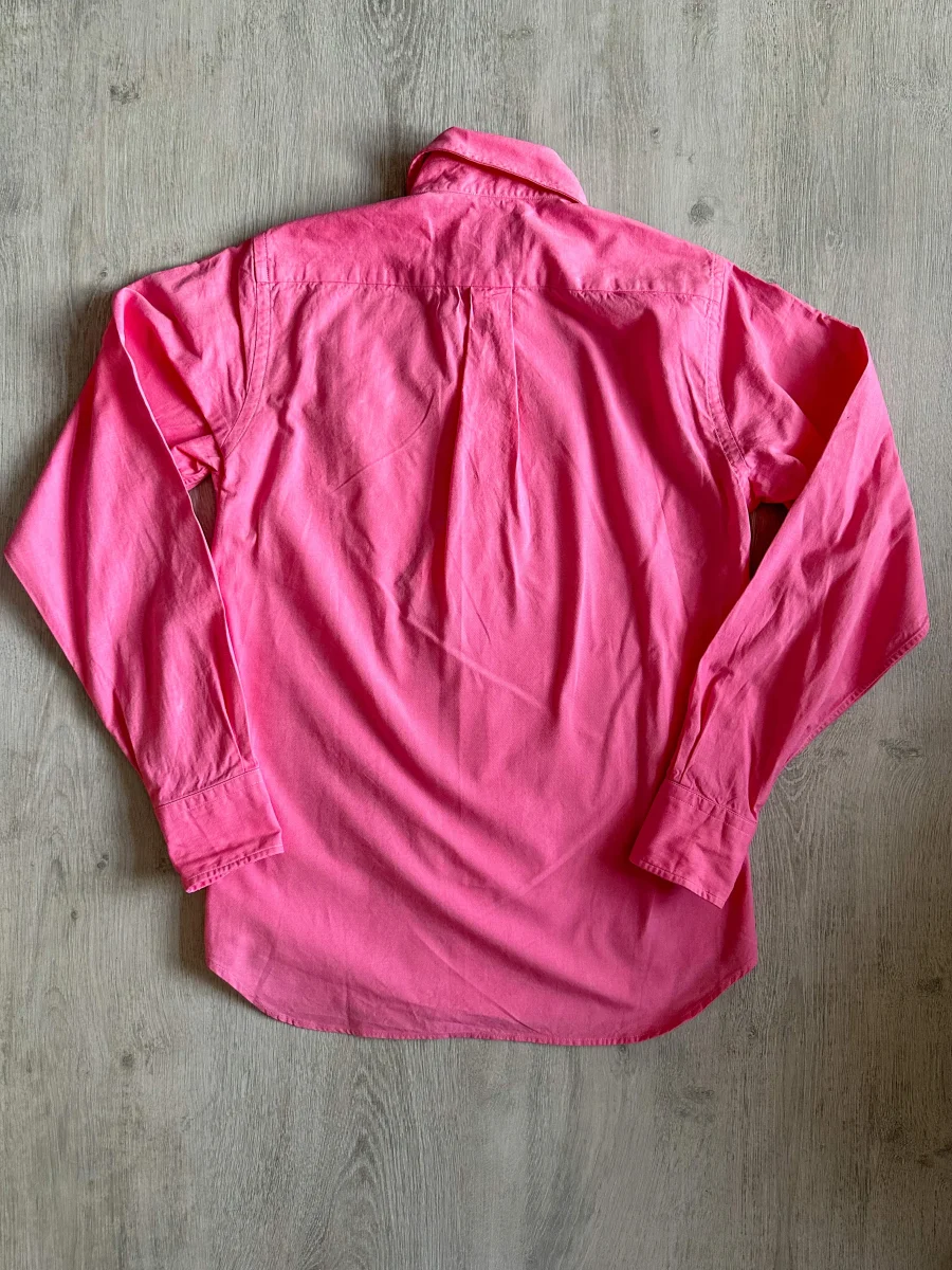 Drake's Pink Spread Collar Button Down Shirt - Imagen 3