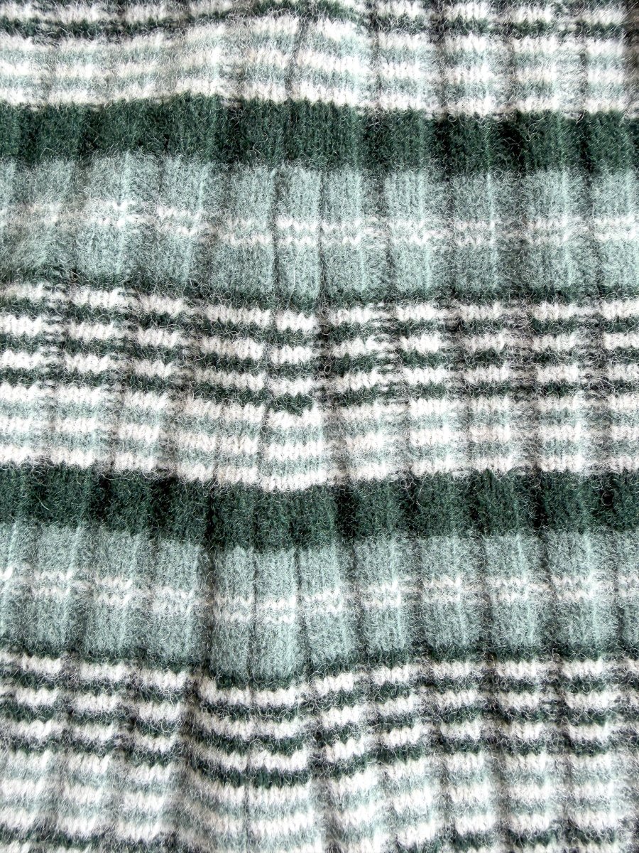 Maison Margiela Striped Knitted Micro Mini Shorts - Imagen 3