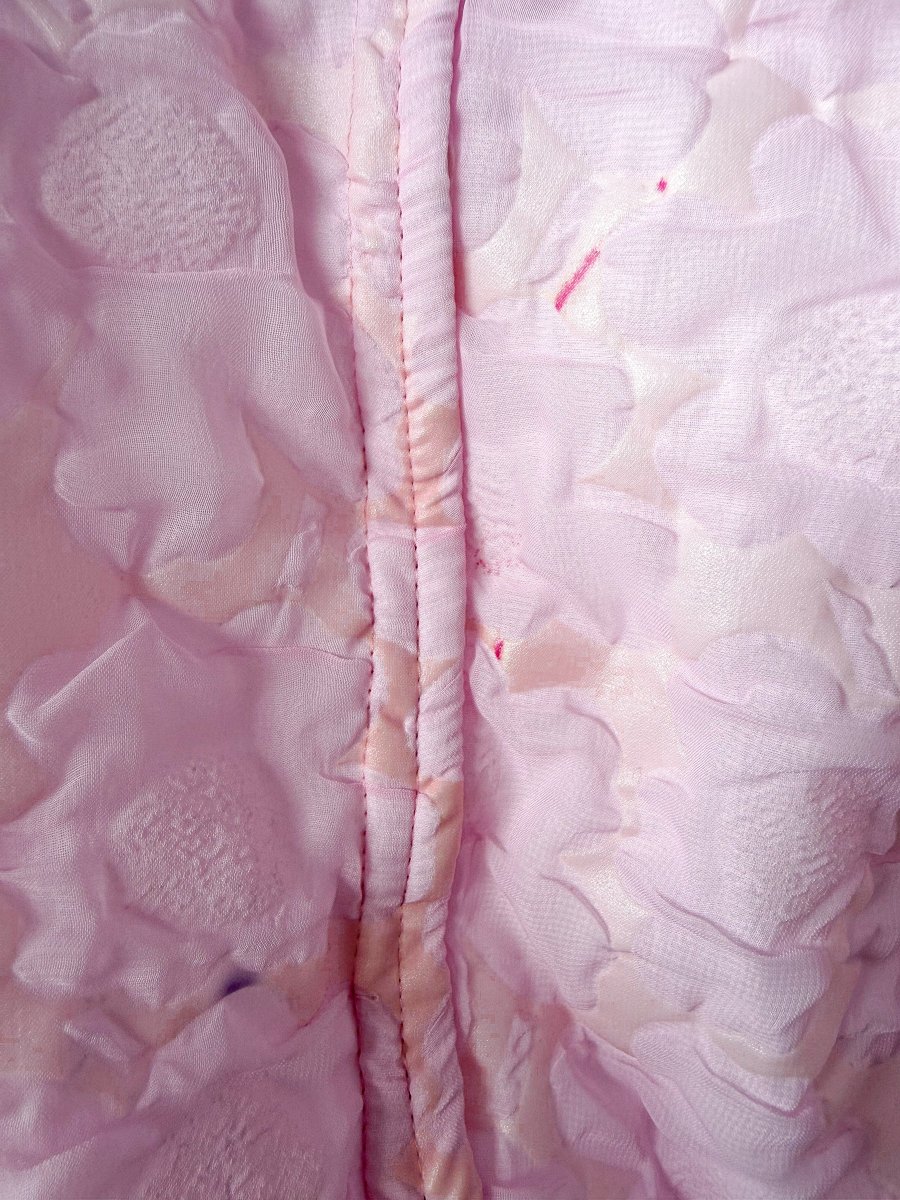 Marni Pink Floral Jacquard Quilted Jacket (IMPERFECT) - Imagen 7