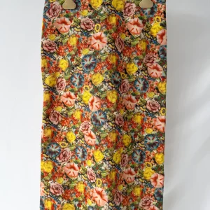 Marni Floral Multicolour Pencil Skirt