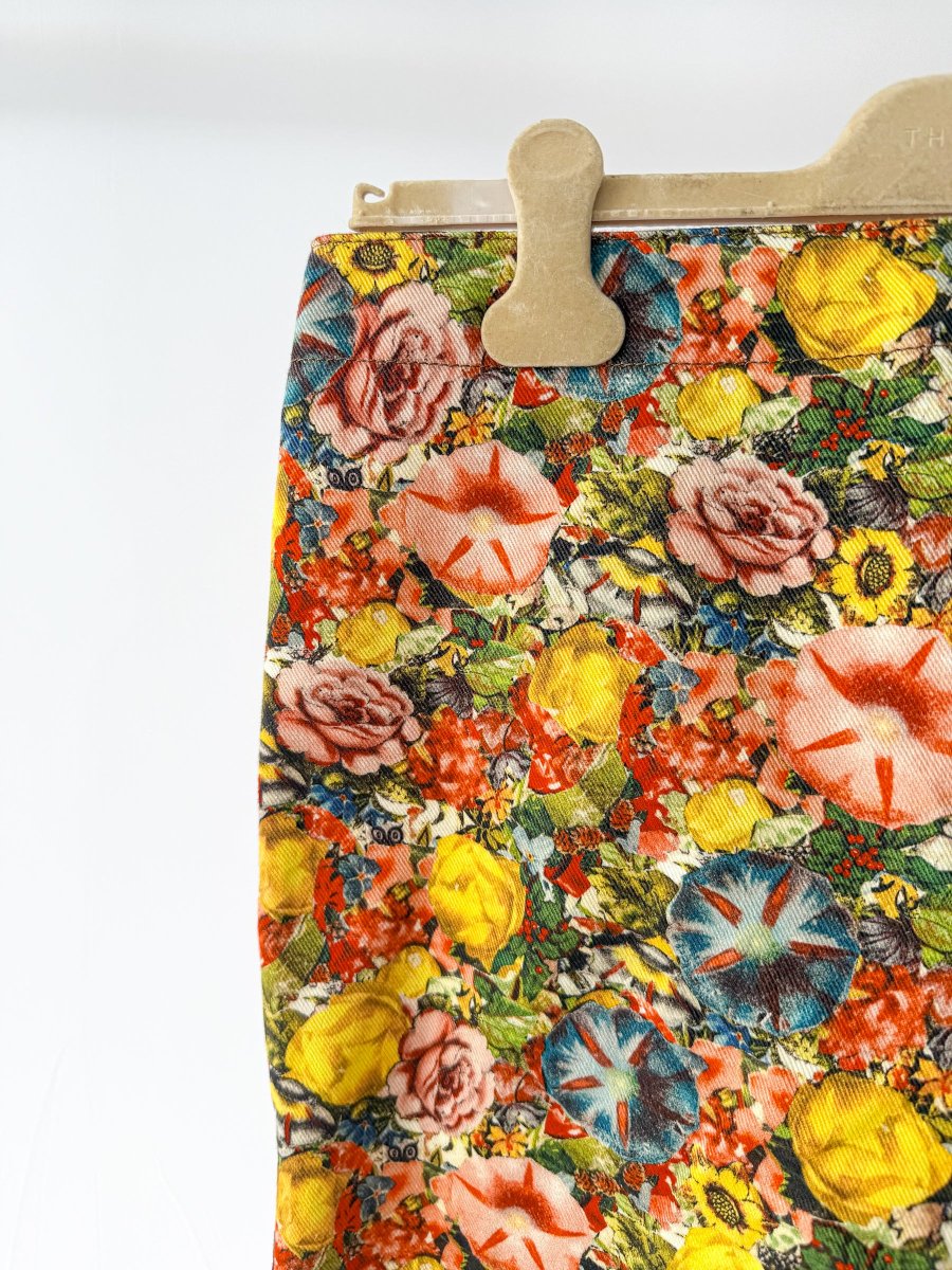 Marni Floral Multicolour Pencil Skirt - Imagen 4
