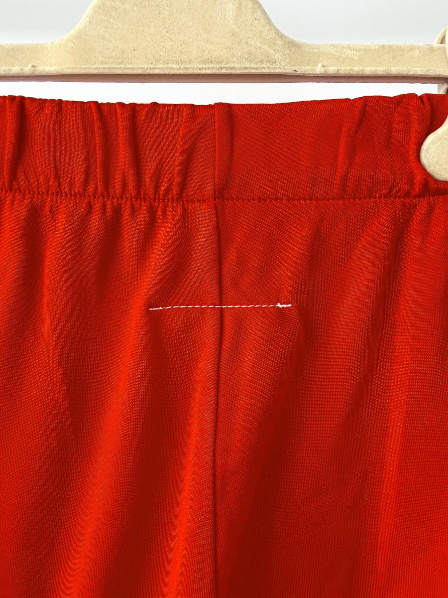 MM6 Maison Margiela Red Elastic Waist Straight Leg Trousers - Imagen 6