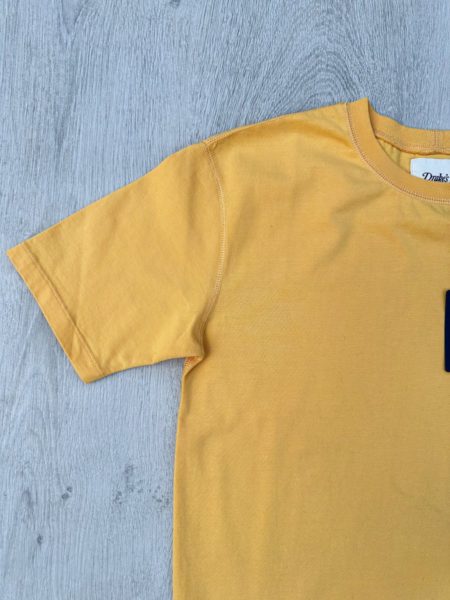 Drake's Mellow Yellow Short Sleeve Hiking Tee Shirt - Imagen 5