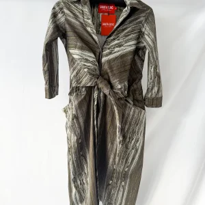Samantha Sung Printed Wrap Style Sloan Dress