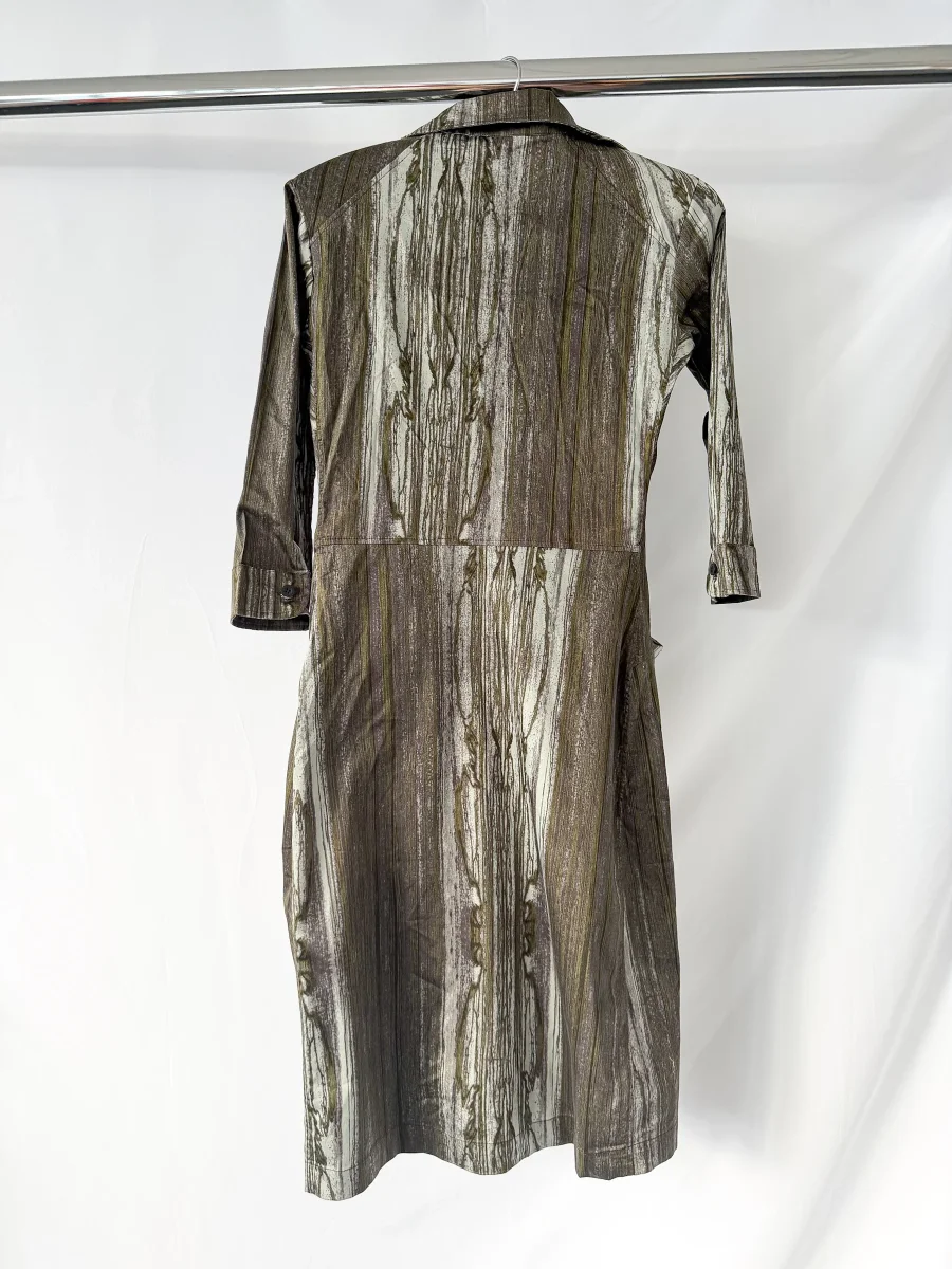 Samantha Sung Printed Wrap Style Sloan Dress - Imagen 5