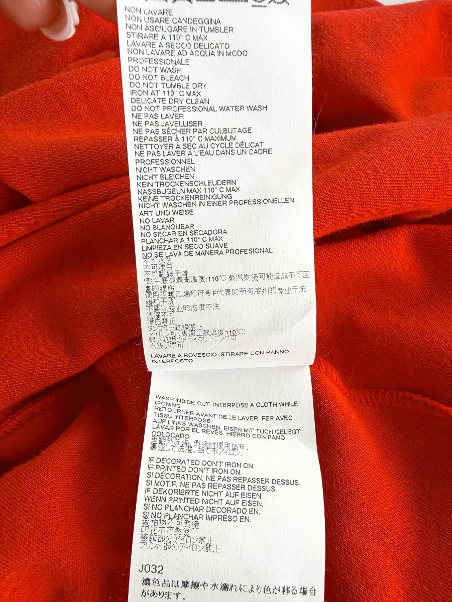MM6 Maison Margiela Red Asymmetric Tank Dress - Imagen 8