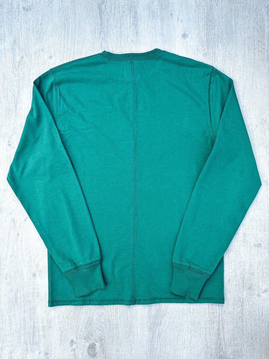 Drake's Green Long Sleeve Hiking Tee Shirt - Imagen 3