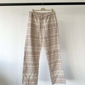 Snow Peak Cotton & Silk Jacquard Trousers