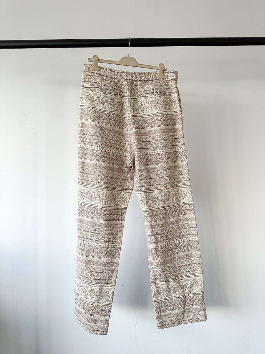 Snow Peak Cotton & Silk Jacquard Trousers - Imagen 3