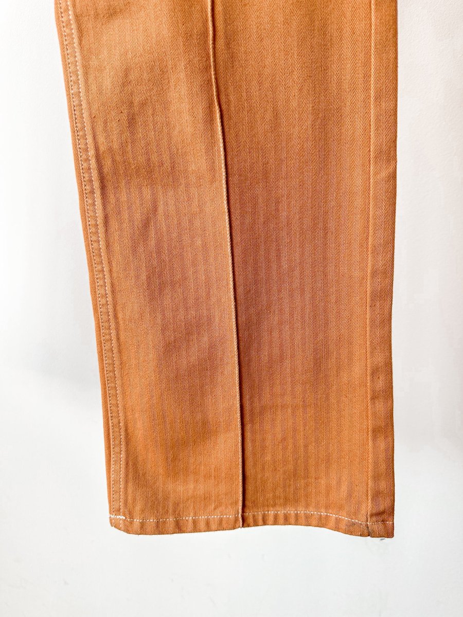 Isabel Marant Lirokae Tan Straight Leg Pants Trousers - Imagen 9