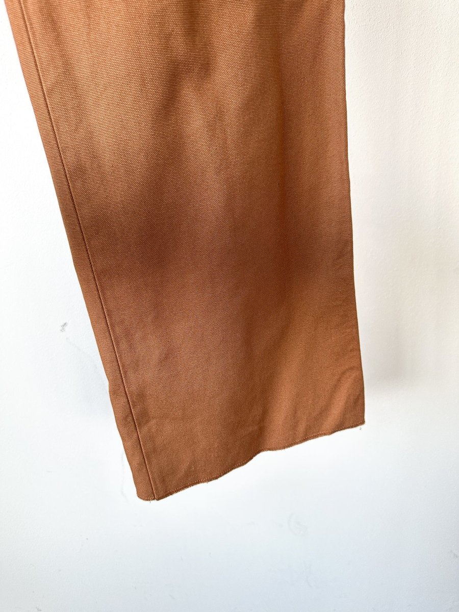 Adjustable Costume Japan Cotton Canvas Brown Trousers - Imagen 5