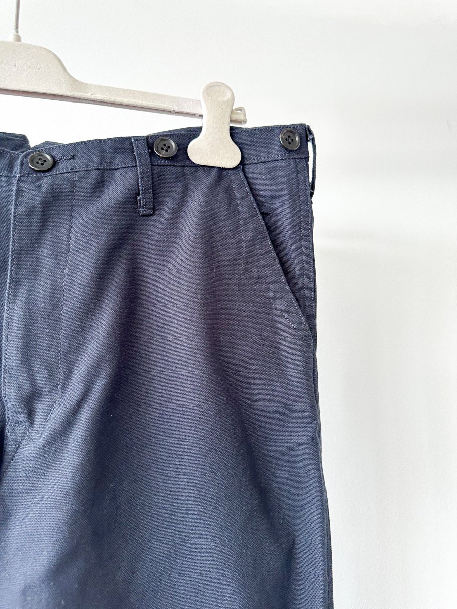 Adjustable Costume Japan Cotton Canvas Navy Trousers - Imagen 7