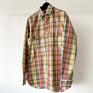 Drake's Multicoloured Checked Cotton Shirt