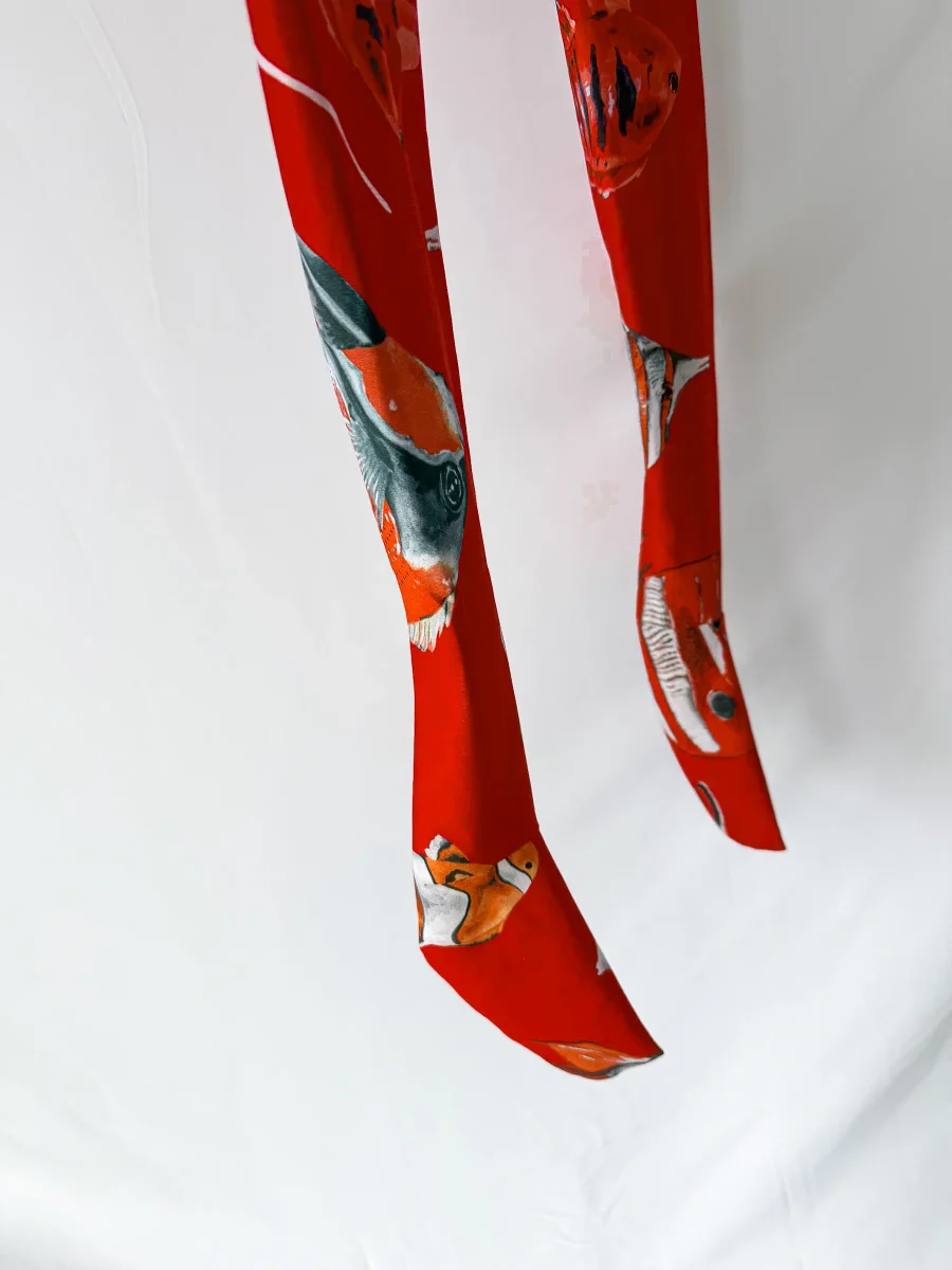 Dolce And Gabbana Fish Print Footed Leggings - Imagen 6