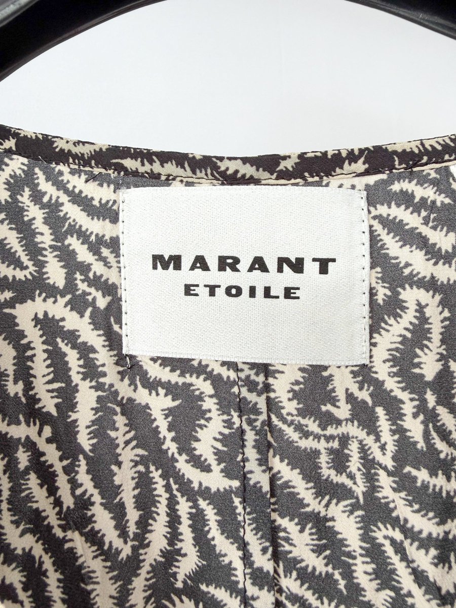 Isabel Marant Etoile Epolia Printed Midi Dress - Imagen 4