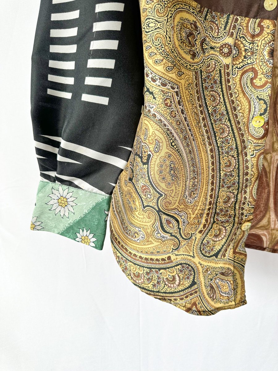 Conner Ives The Reconstituted Scarf Vintage Shirt (IMPERFECT) - Imagen 9