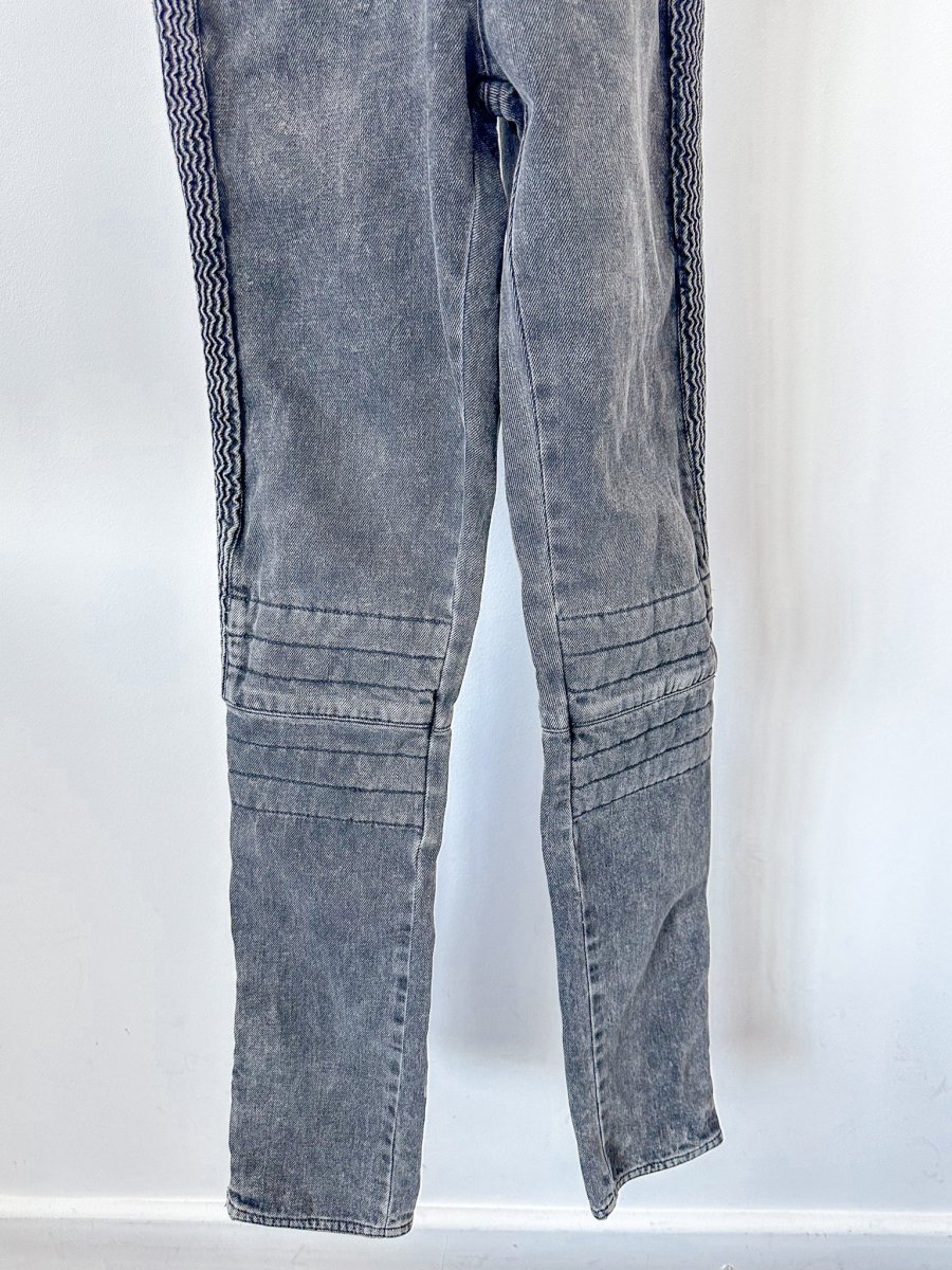 Isabel Marant Denim Apolino Ribbed Denim Jumpsuit - Imagen 5