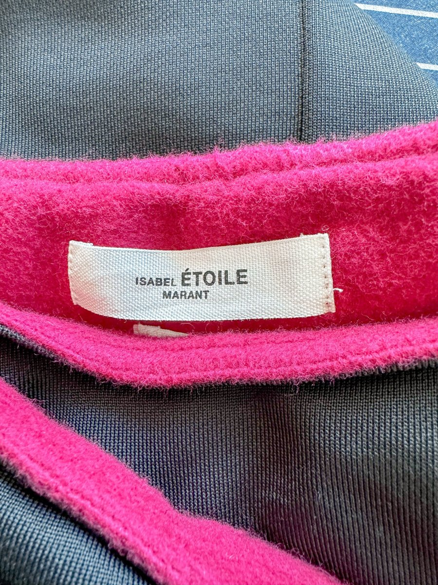 Isabel Marant Etoile Black Isilde Wrap Knot Side Skirt - Imagen 7