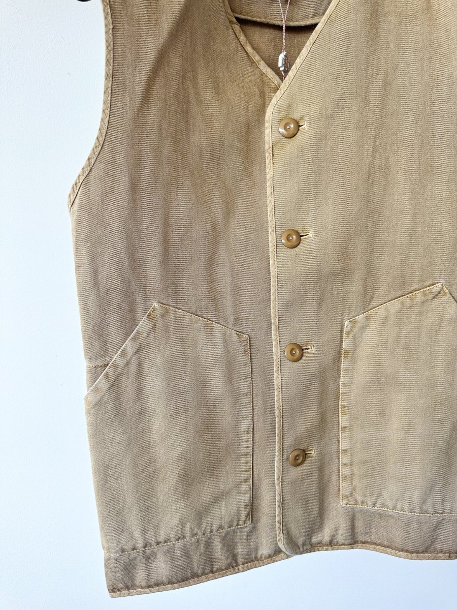Private White V.C Sand Gilet Worksuit Jerkin - Imagen 4