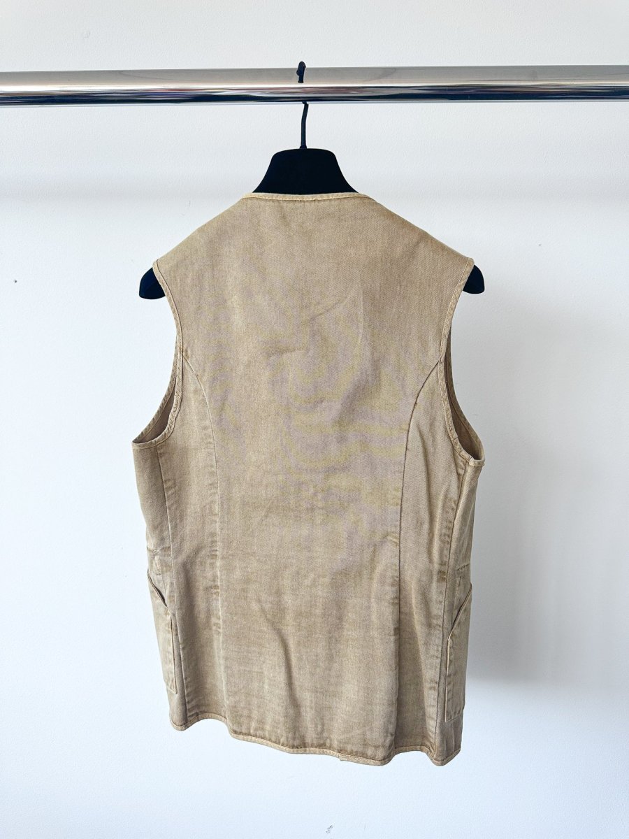 Private White V.C Sand Gilet Worksuit Jerkin - Imagen 3
