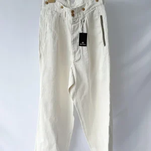 Nigel Cabourn Hemp Work Pants Trousers Milk White