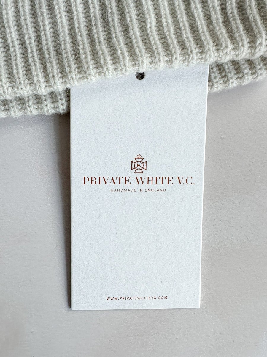 Private White V.C Cashmere Bandit Beanie Hat - Imagen 4