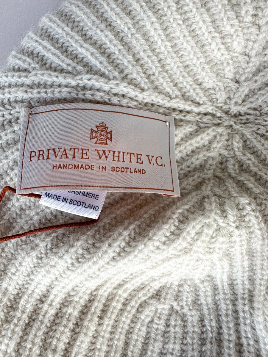 Private White V.C Cashmere Bandit Beanie Hat - Imagen 6