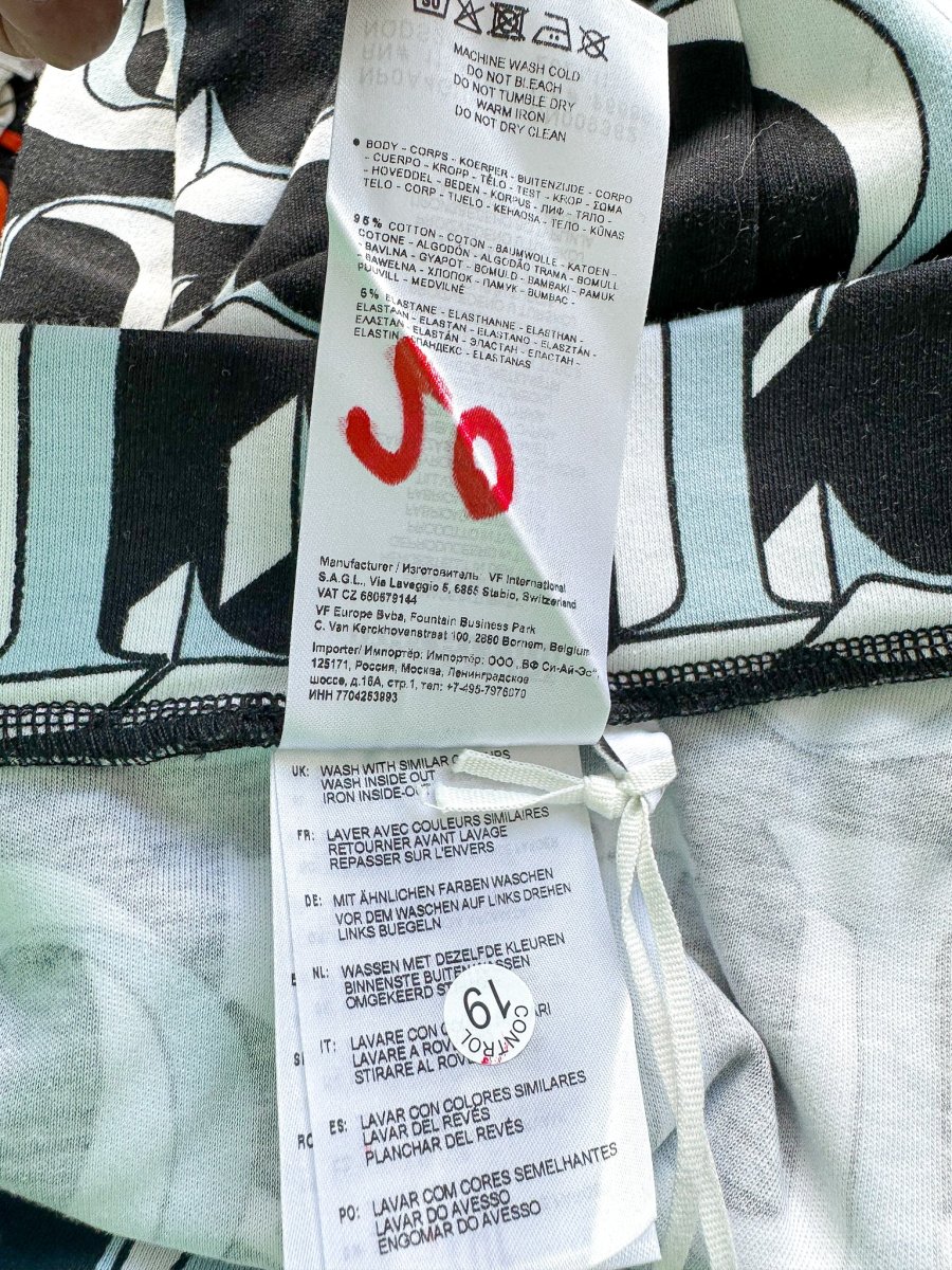 Napapijri X Fiorucci Allover Logo Print Biker Shorts - Imagen 9