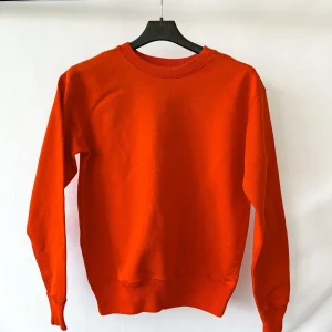 Drake's Red Heavy Weight Cotton Sweatshirt