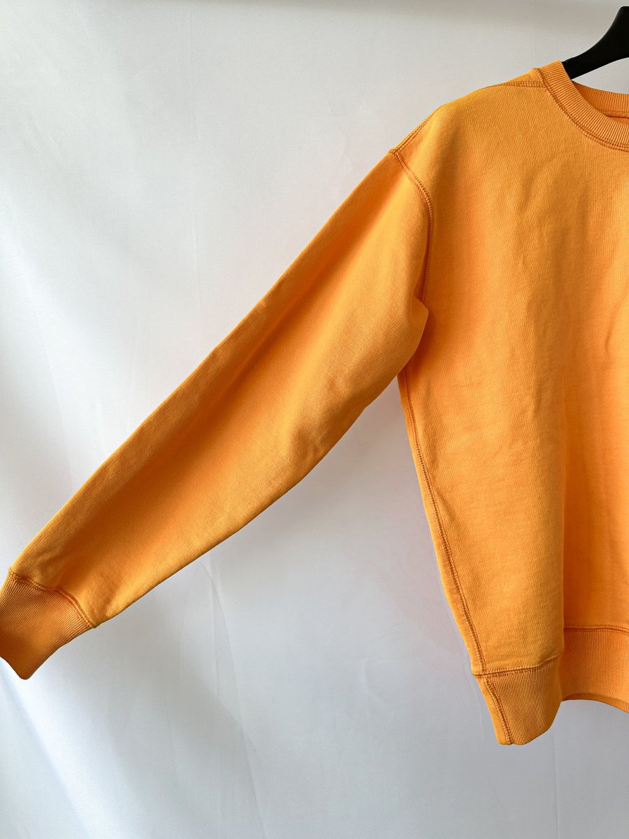 Drake's Mustard Heavy Weight Cotton Sweatshirt - Imagen 5