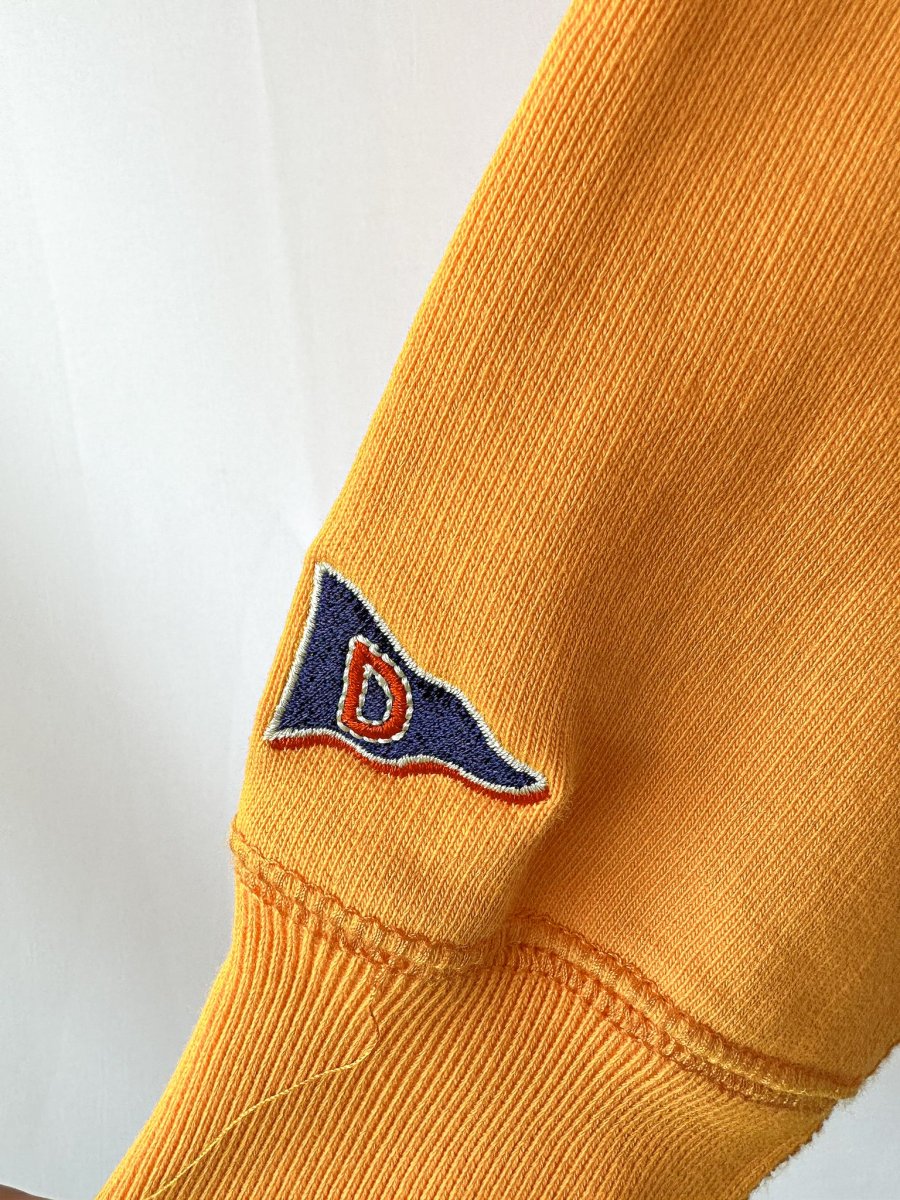 Drake's Mustard Heavy Weight Cotton Sweatshirt - Imagen 6