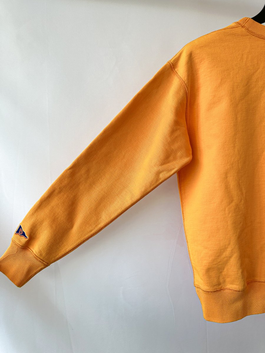 Drake's Mustard Heavy Weight Cotton Sweatshirt - Imagen 7