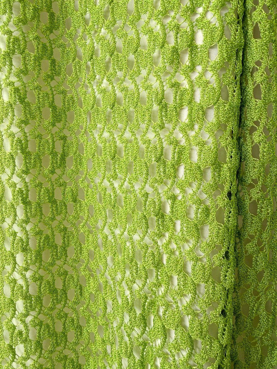 Missoni Green Crochet Knit Beach Trousers - Imagen 4