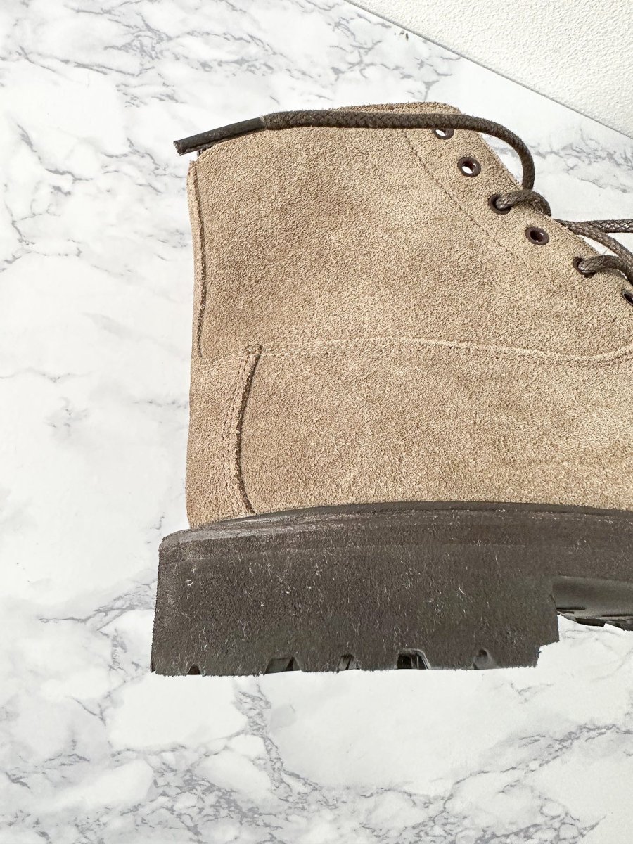 Tricker's Camilla Grey Suede Lace-Up Ankle Derby Country Boots - Imagen 6