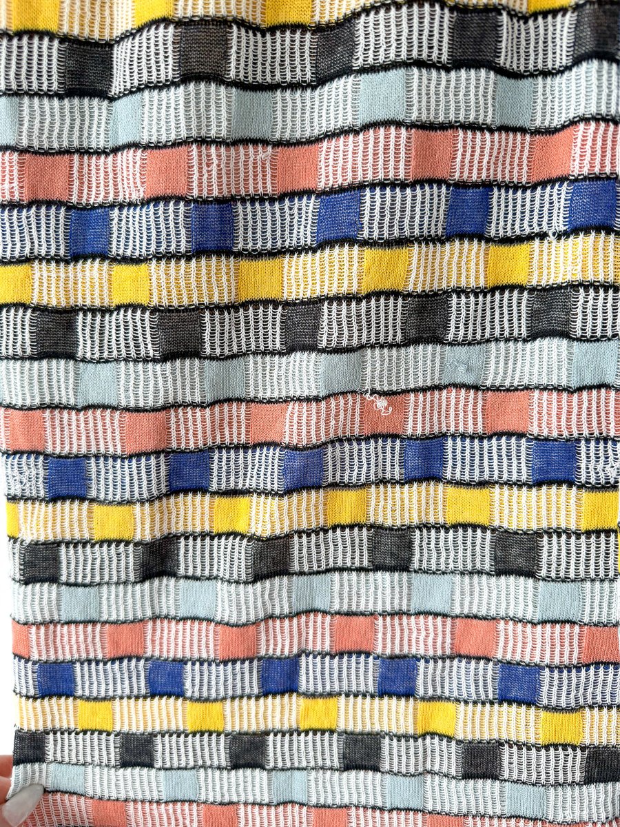 M Missoni Intarsia Knit Lined Wide Beach Trousers - Imagen 7